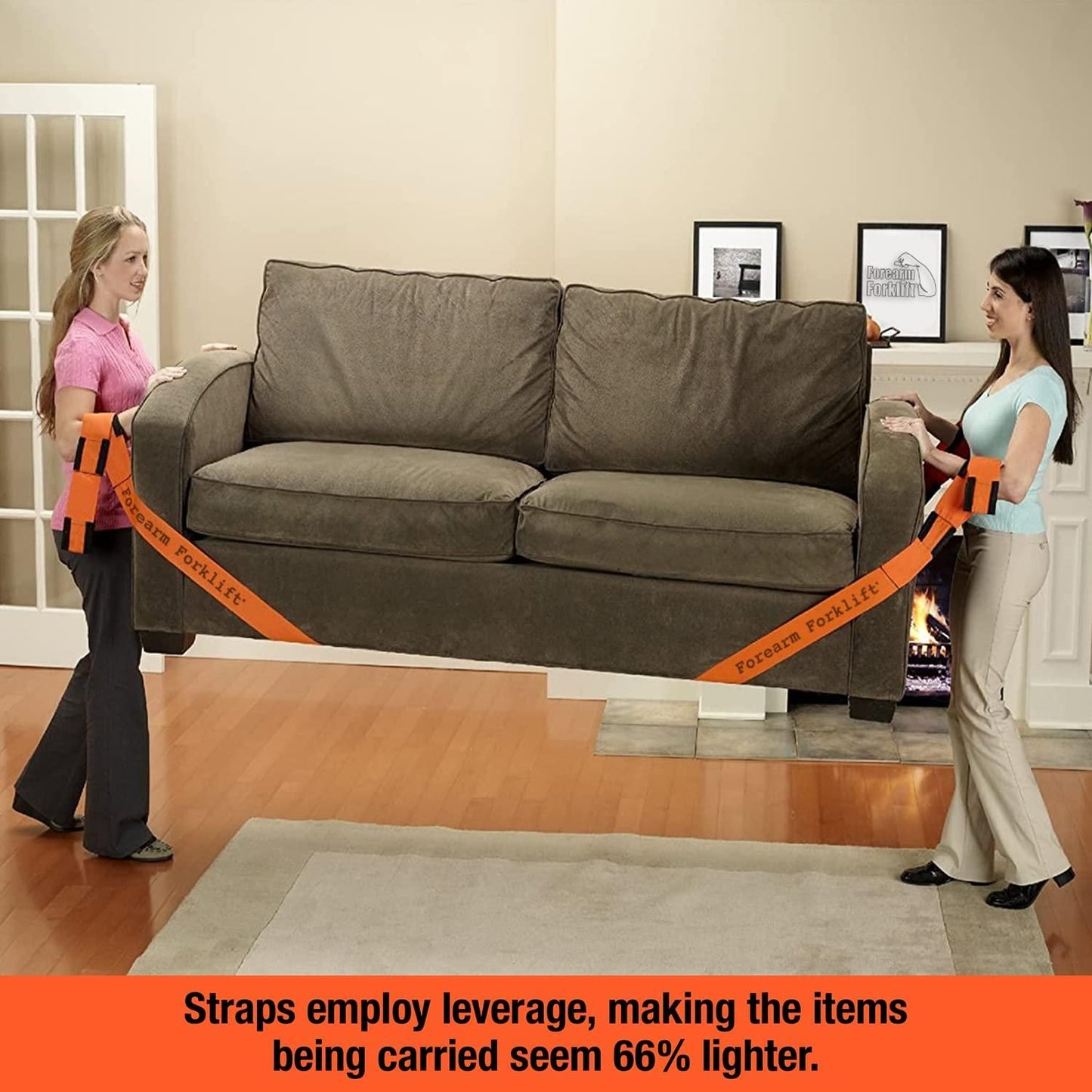 Forearm Forklift Moving Straps (Pack of 2)