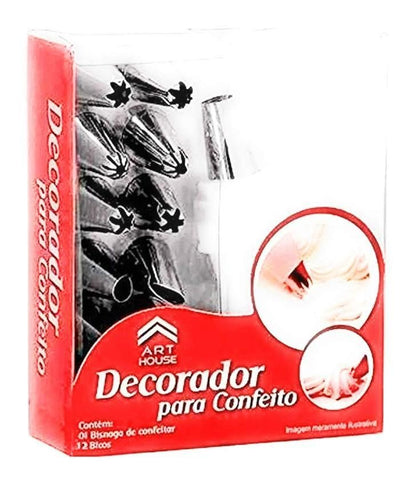 12 Piece Stainless Steel Cake Icing Frosting Piping Bag & Coupler Tips with Nozzles