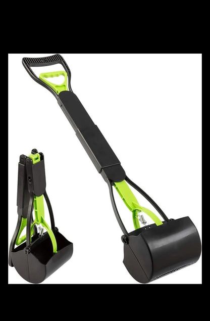 Folding Dog Poop Scooper (Assorted Color)